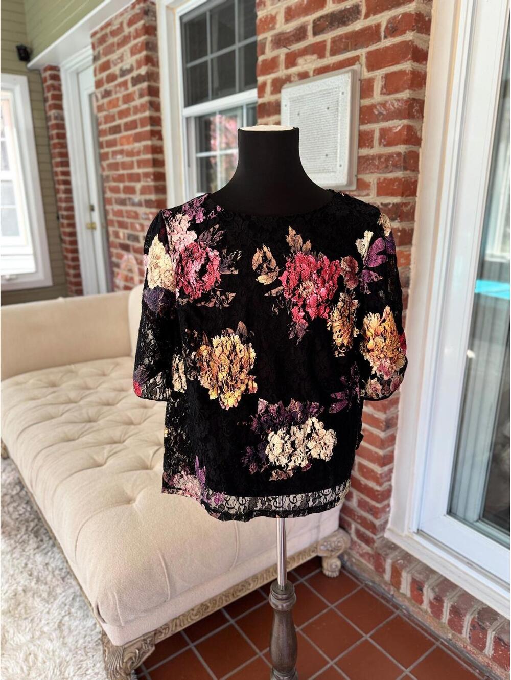 The Odells Floral Fiesta Fun Top – 3X